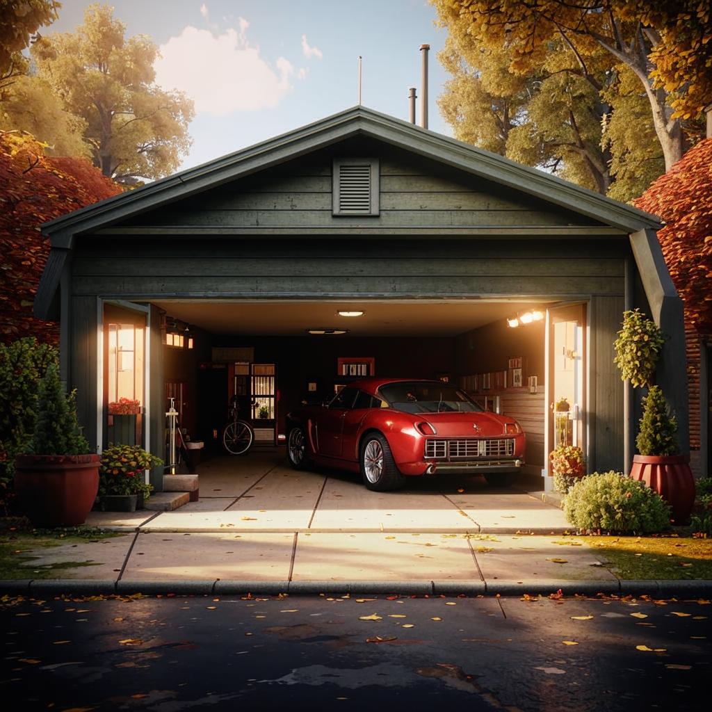 Как организовать пространство в гараже?