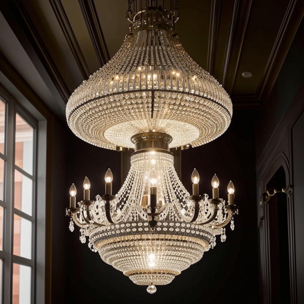 Как правильно монтировать люстру?