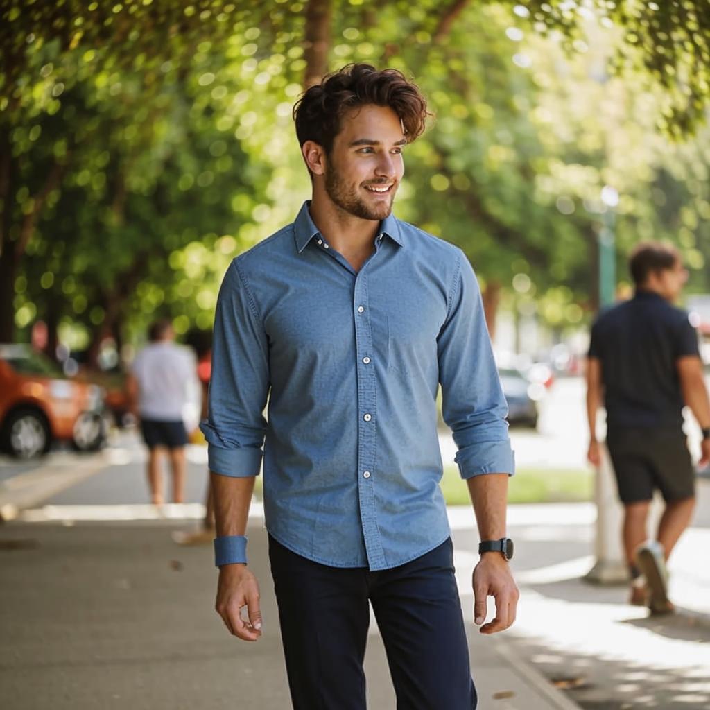 Как определить размер мужской рубашки?