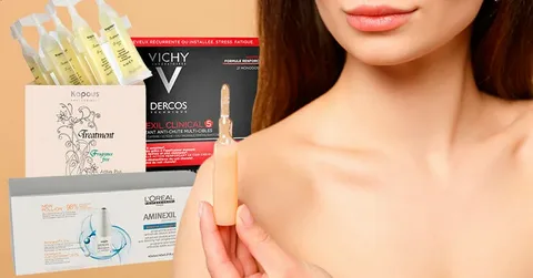 Ампулы для волос в системе профессионального ухода