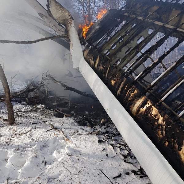 Известны подробности крушения Ан-2 на Камчатке: в Сети показали кадры с места ЧП