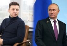 В Кремле сообщили, будет ли Путин поздравлять Зеленского с Новым годом