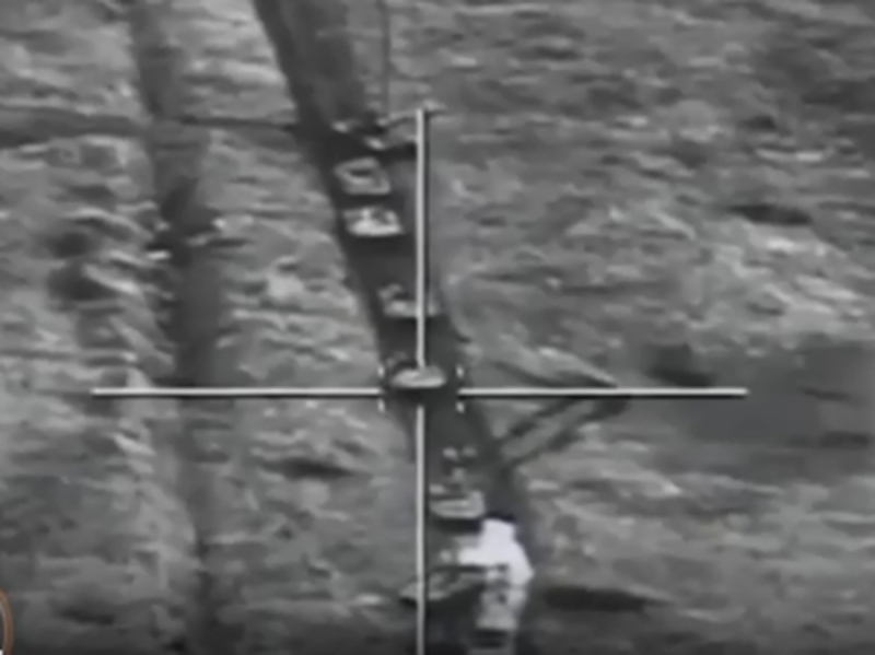 Военные Азербайджана попали ракетой в открытый люк армянского танка с 15-ти километров