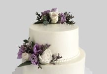 Как делаются свадебные торты на два яруса?