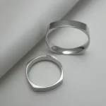 Парные обручальные кольца для жениха и невесты