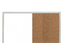 Доска из пробки для заметок — оригинальное решение