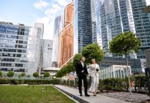 Свадебная фотосессия в Москва Сити