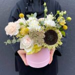 Как ухаживать за цветами в шляпной коробке?