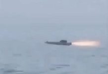 Иран показал уничтожение ракетой корабля ВМС США