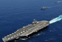 Иран снова ударил по авианосцу США USS Abraham Lincoln ракетой «земля-море»: что известно