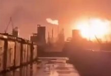 В Ленобласти после атаки 33 БПЛА ВСУ полыхает крупнейший на Балтике порт Усть-Луга