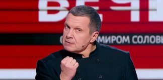 «Фашистская тварь»: Италия вызвала посла России после слов Соловьёва в адрес Мелони