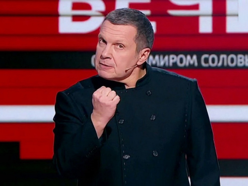 «Фашистская тварь»: Италия вызвала посла России после слов Соловьёва в адрес Мелони