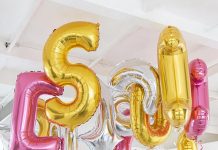 Воздушные шары-цифры с гелием: как создать эффектный декор для праздника