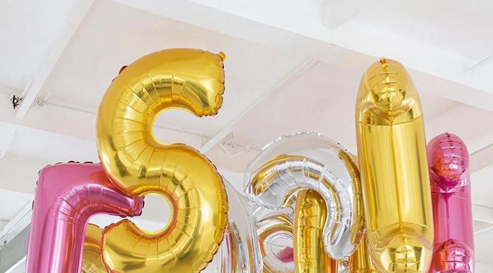 Воздушные шары-цифры с гелием: как создать эффектный декор для праздника