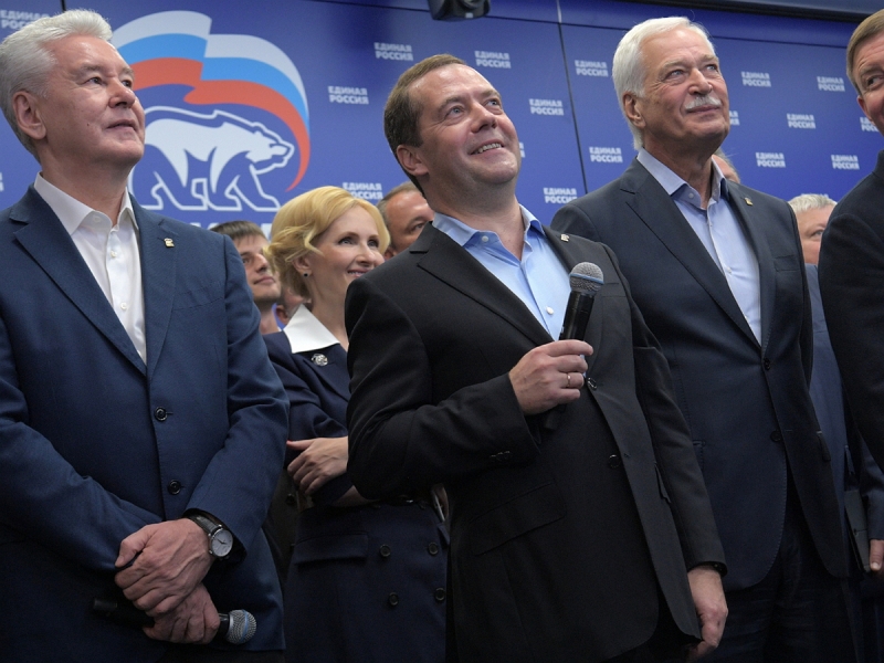 “Единая Россия” утвердила пятерку лидеров списка на выборах в Госдуму: в нем нет Медведева