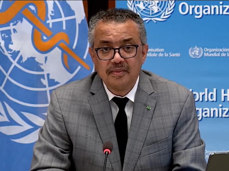 Глава ВОЗ заявил о третьей волне пандемии COVID-19