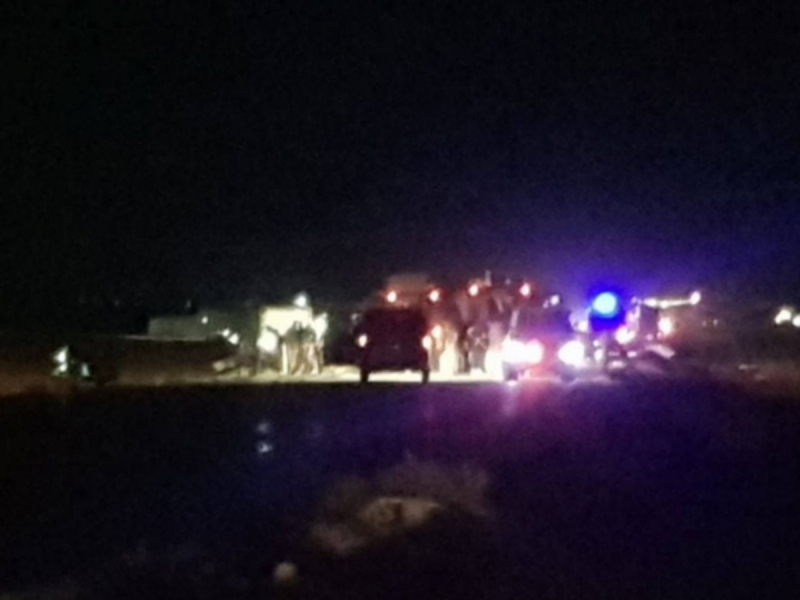 В Сети появилось видео атаки на колонну турецких войск в Сирии